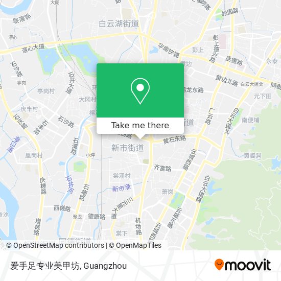 爱手足专业美甲坊 map