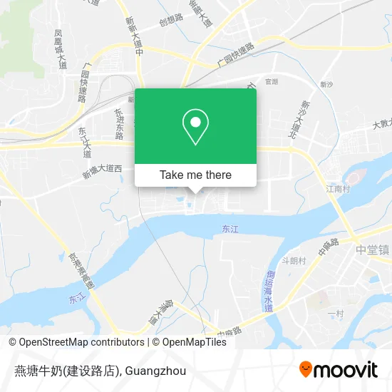 燕塘牛奶(建设路店) map