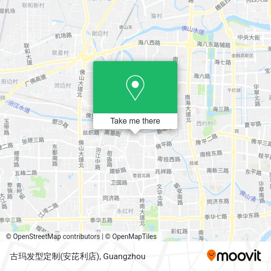 古玛发型定制(安芘利店) map