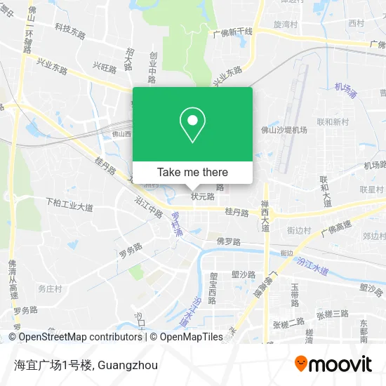 海宜广场1号楼 map