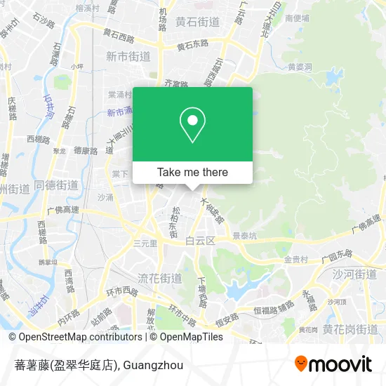蕃薯藤(盈翠华庭店) map