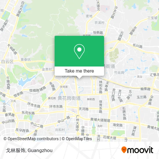 戈林服饰 map
