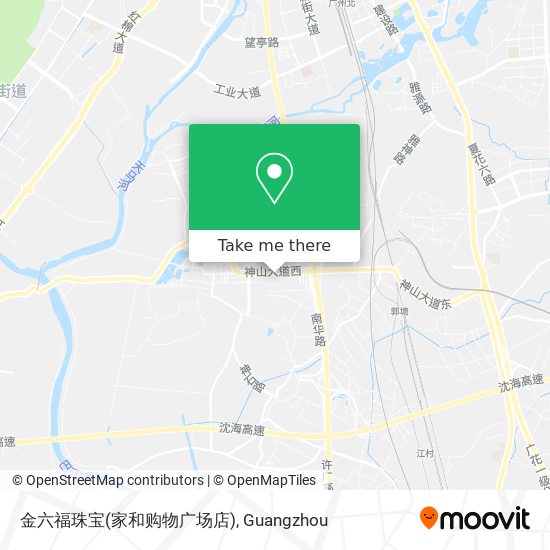 金六福珠宝(家和购物广场店) map