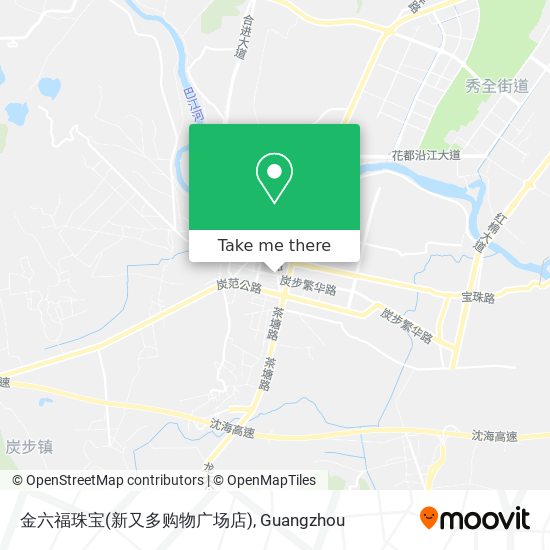 金六福珠宝(新又多购物广场店) map