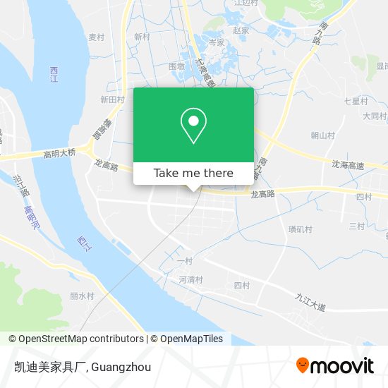 凯迪美家具厂 map