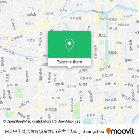 M美甲美睫形象连锁东方店(东方广场店) map