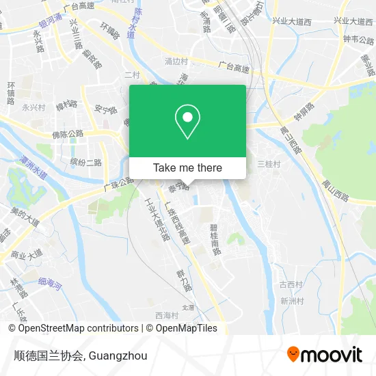 顺德国兰协会 map