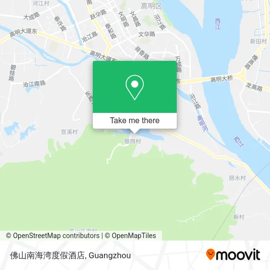 佛山南海湾度假酒店 map