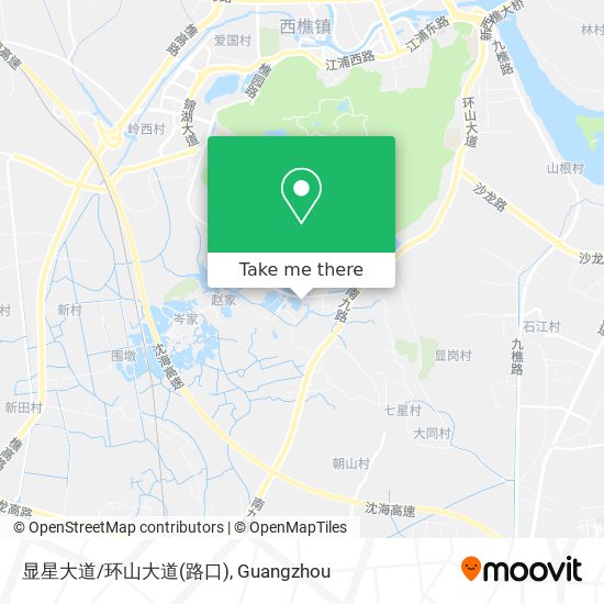 显星大道/环山大道(路口) map