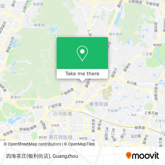 四海茶庄(银利街店) map