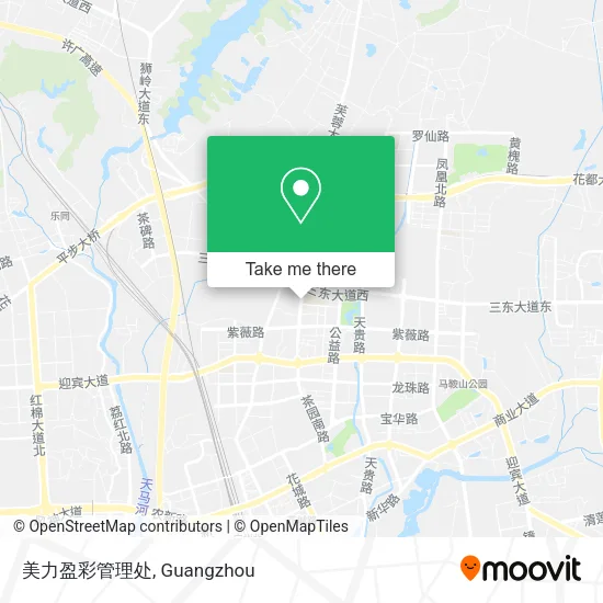 美力盈彩管理处 map