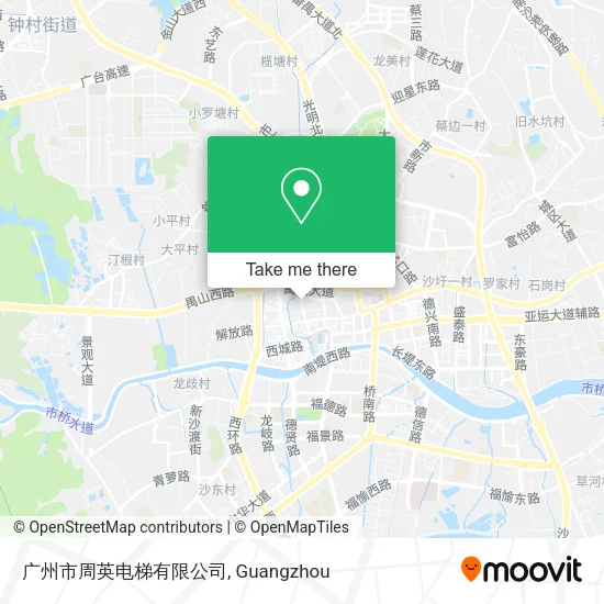 广州市周英电梯有限公司 map