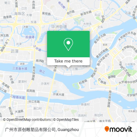 广州市原创雕塑品有限公司 map