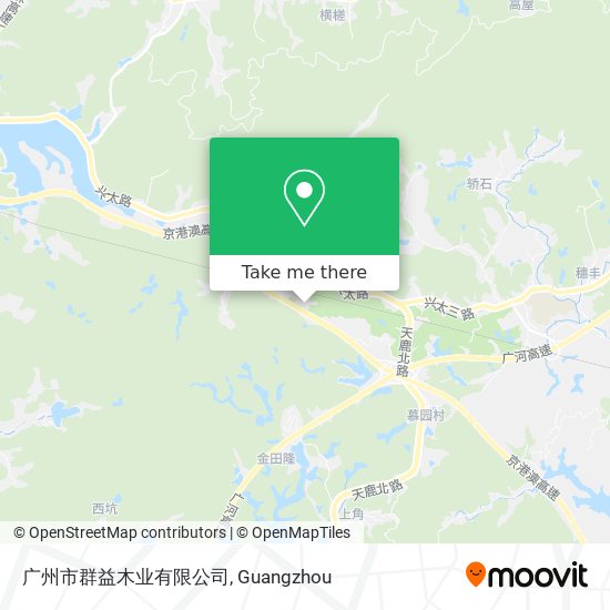 广州市群益木业有限公司 map