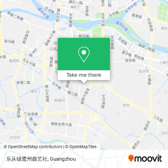 乐从镇鹭州曲艺社 map