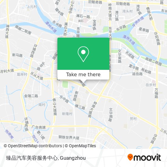臻品汽车美容服务中心 map