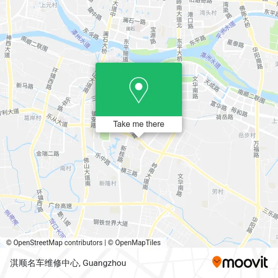 淇顺名车维修中心 map