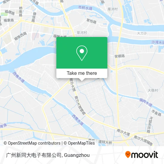 广州新同大电子有限公司 map