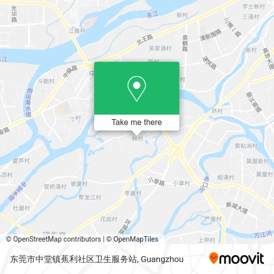 东莞市中堂镇蕉利社区卫生服务站 map