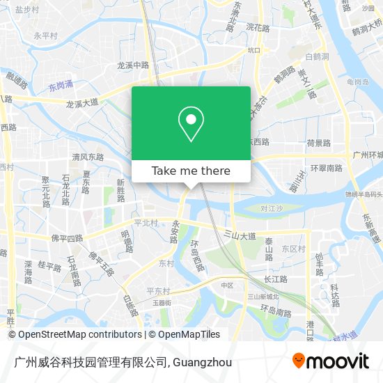 广州威谷科技园管理有限公司 map