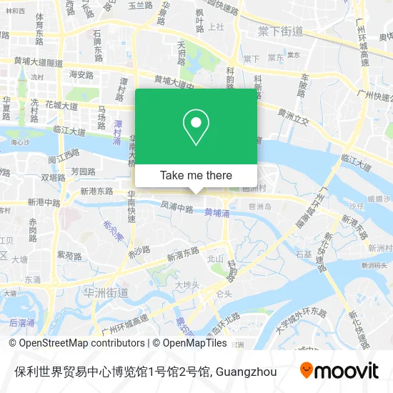 保利世界贸易中心博览馆1号馆2号馆 map