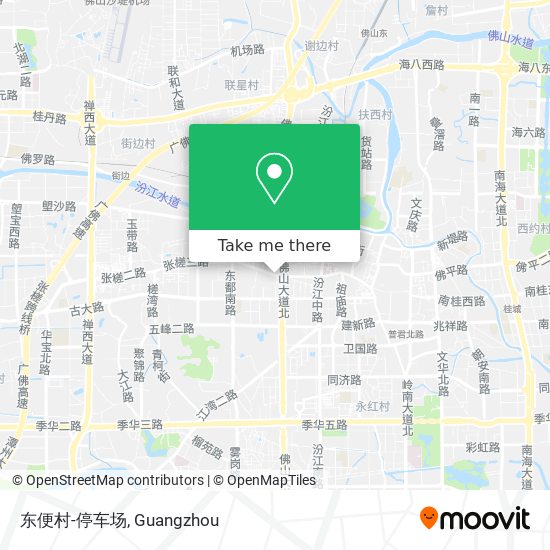 东便村-停车场 map