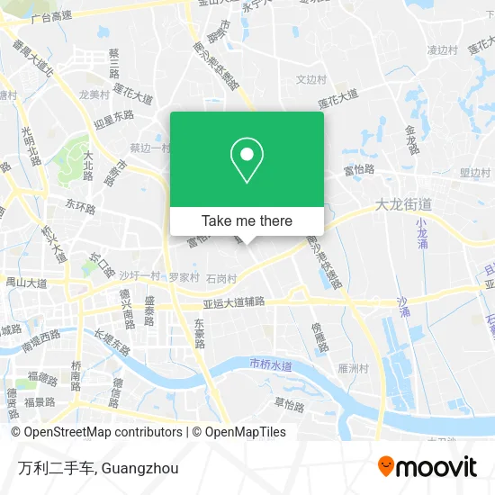 万利二手车 map