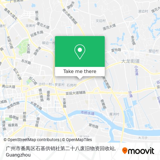 广州市番禺区石基供销社第二十八废旧物资回收站 map