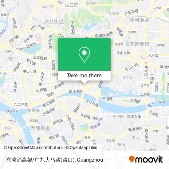 东濠涌高架/广九大马路(路口) map