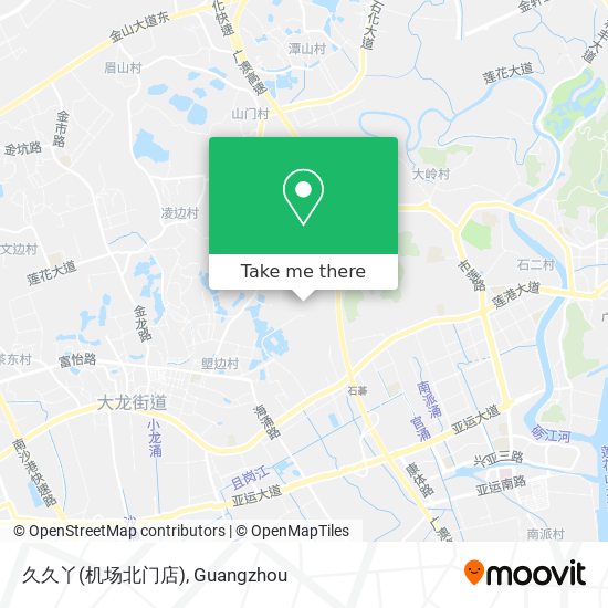 久久丫(机场北门店) map