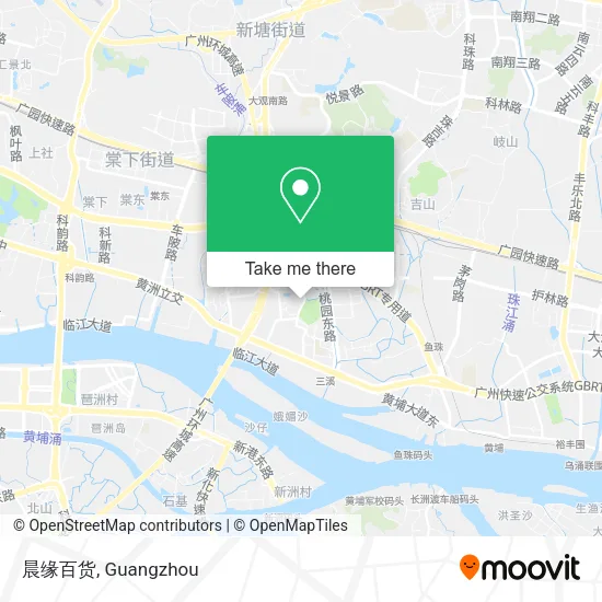 晨缘百货 map