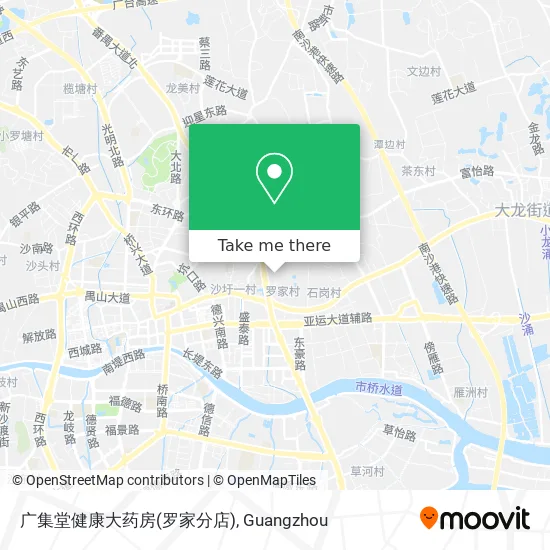 广集堂健康大药房(罗家分店) map