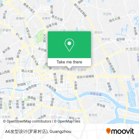 A6发型设计(罗家村店) map