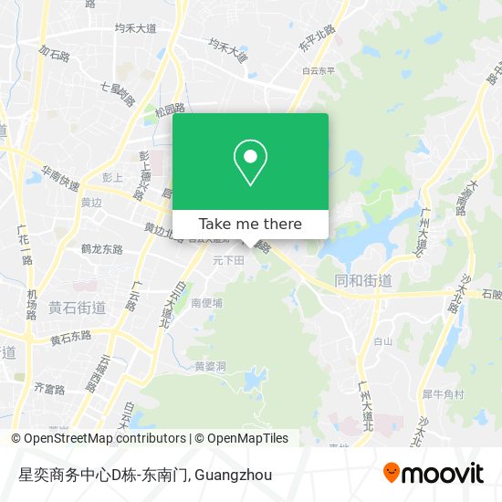 星奕商务中心D栋-东南门 map