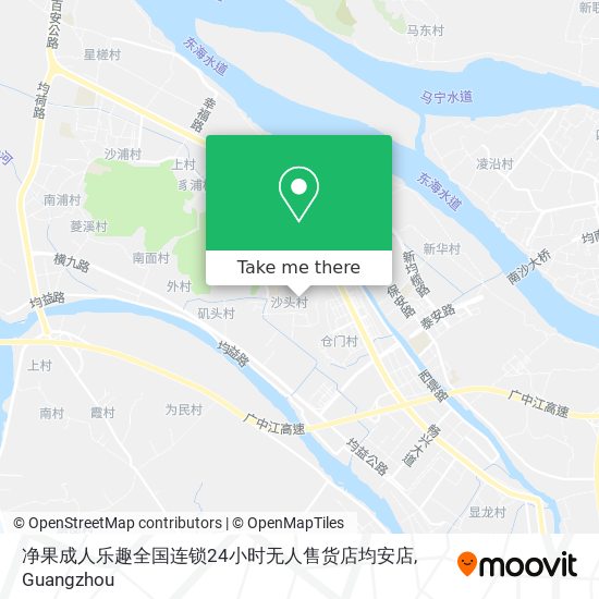 净果成人乐趣全国连锁24小时无人售货店均安店 map