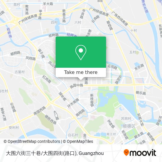 大围六街三十巷/大围四街(路口) map