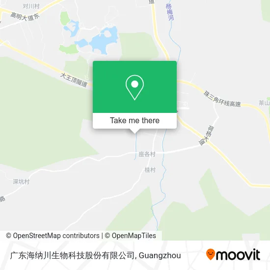 广东海纳川生物科技股份有限公司 map