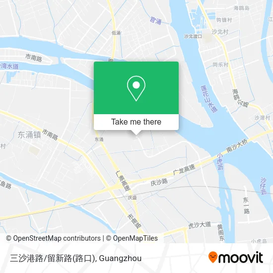 三沙港路/留新路(路口) map