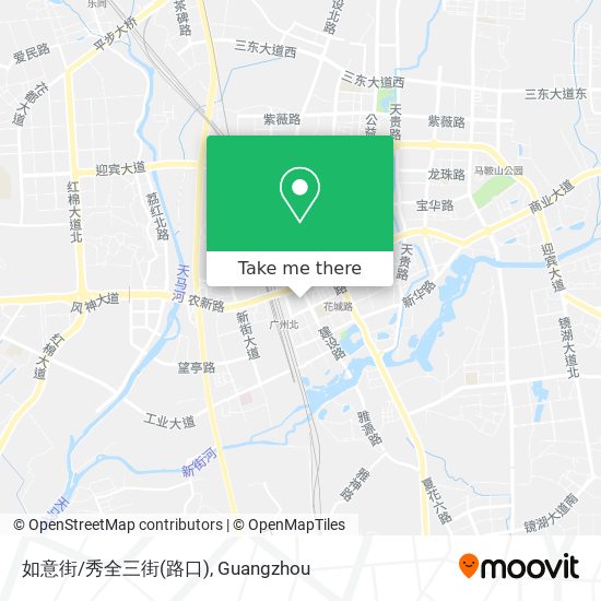 如意街/秀全三街(路口) map