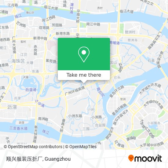 顺兴服装压折厂 map