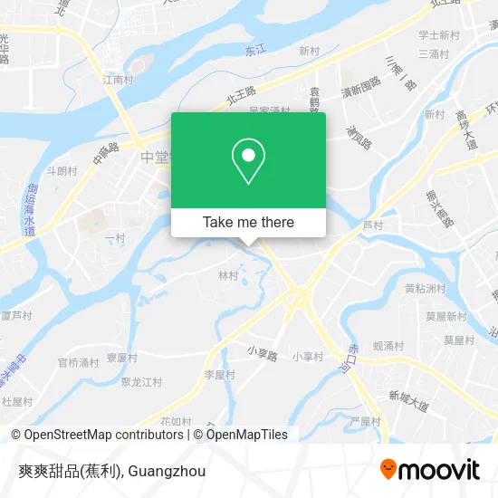 爽爽甜品(蕉利) map