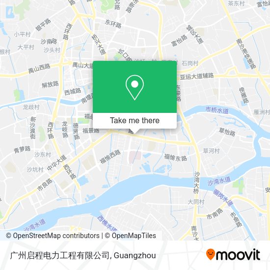 广州启程电力工程有限公司 map