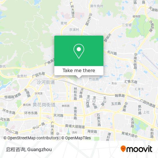 启程咨询 map