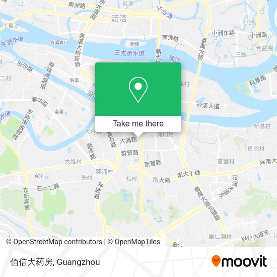佰信大药房 map