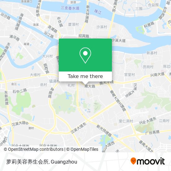 萝莉美容养生会所 map