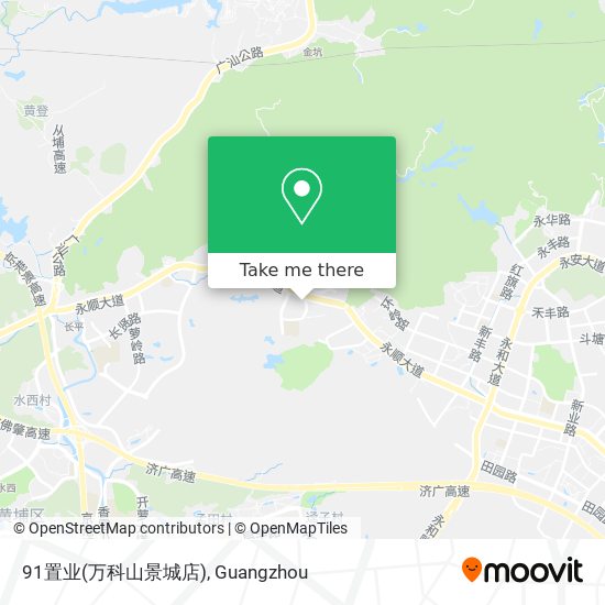 91置业(万科山景城店) map