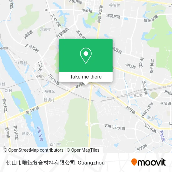 佛山市唯钰复合材料有限公司 map