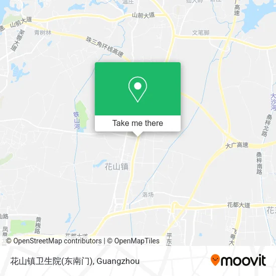 花山镇卫生院(东南门) map