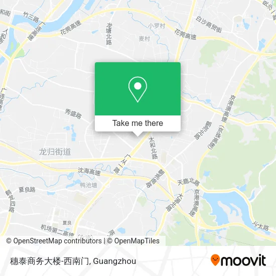 穗泰商务大楼-西南门 map