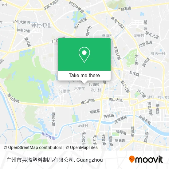 广州市昊溢塑料制品有限公司 map